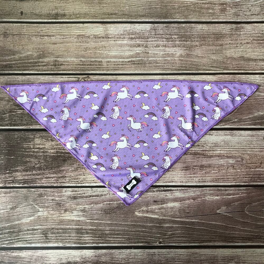 Daydreams and Unicorns Cooling Bandana for Dogs
