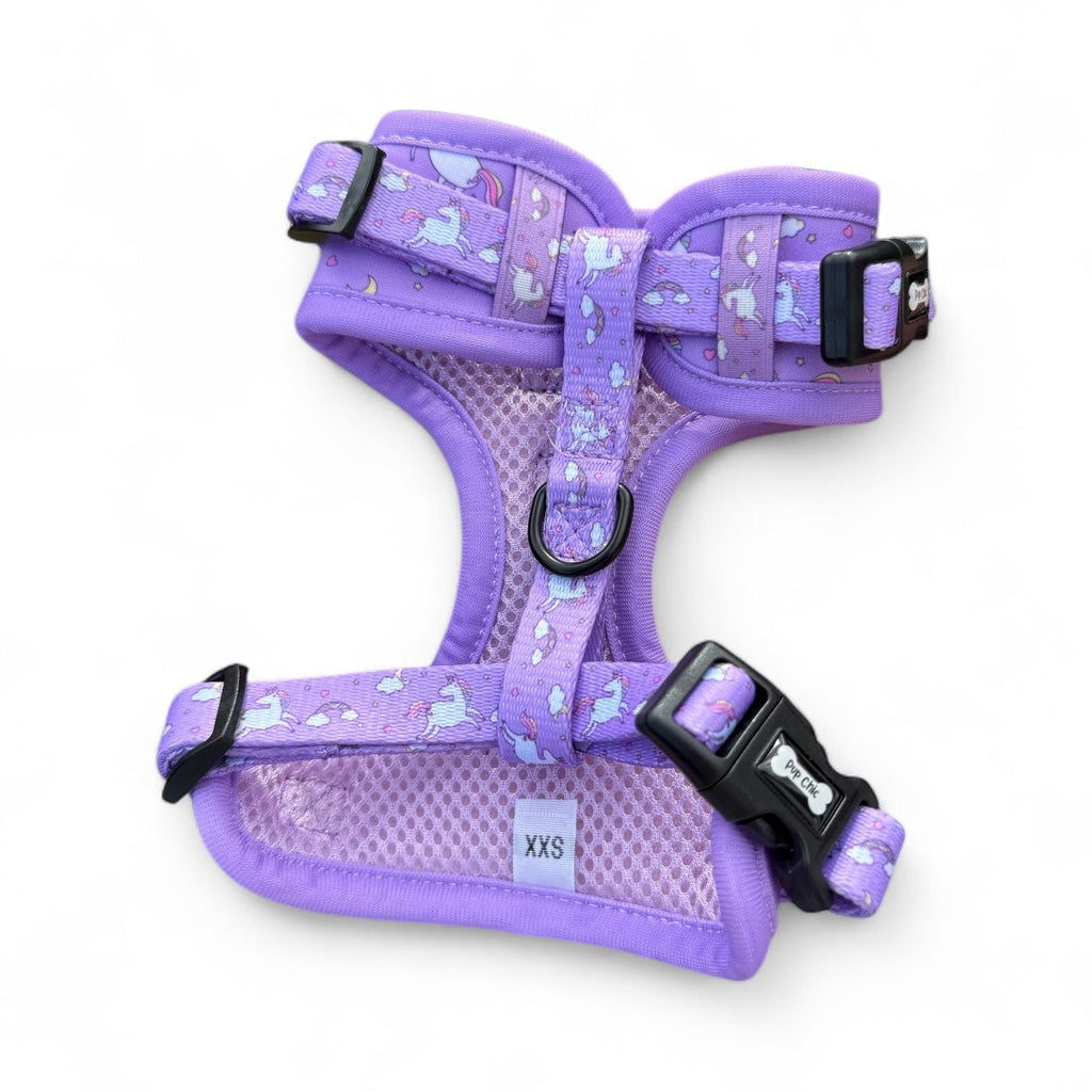 Daydreams and Unicorns Step In Adjustable Small Dog Harness XXS