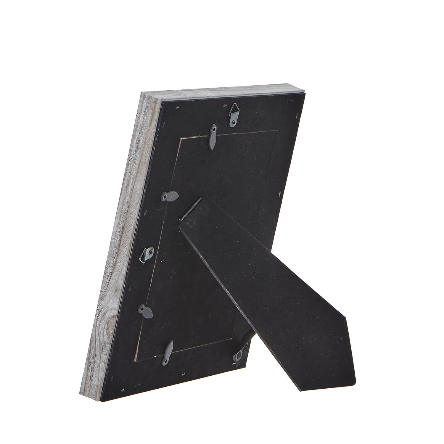 Grey washed 5x7 wooden photo frame with distressed finish for rustic home decor by sostter at brixbailey.com