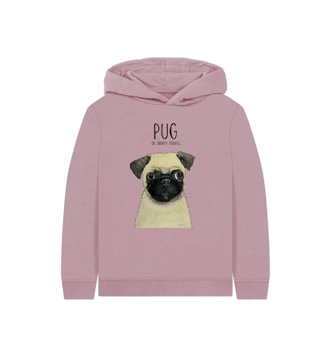 Pug Cozy Kids Hoodie