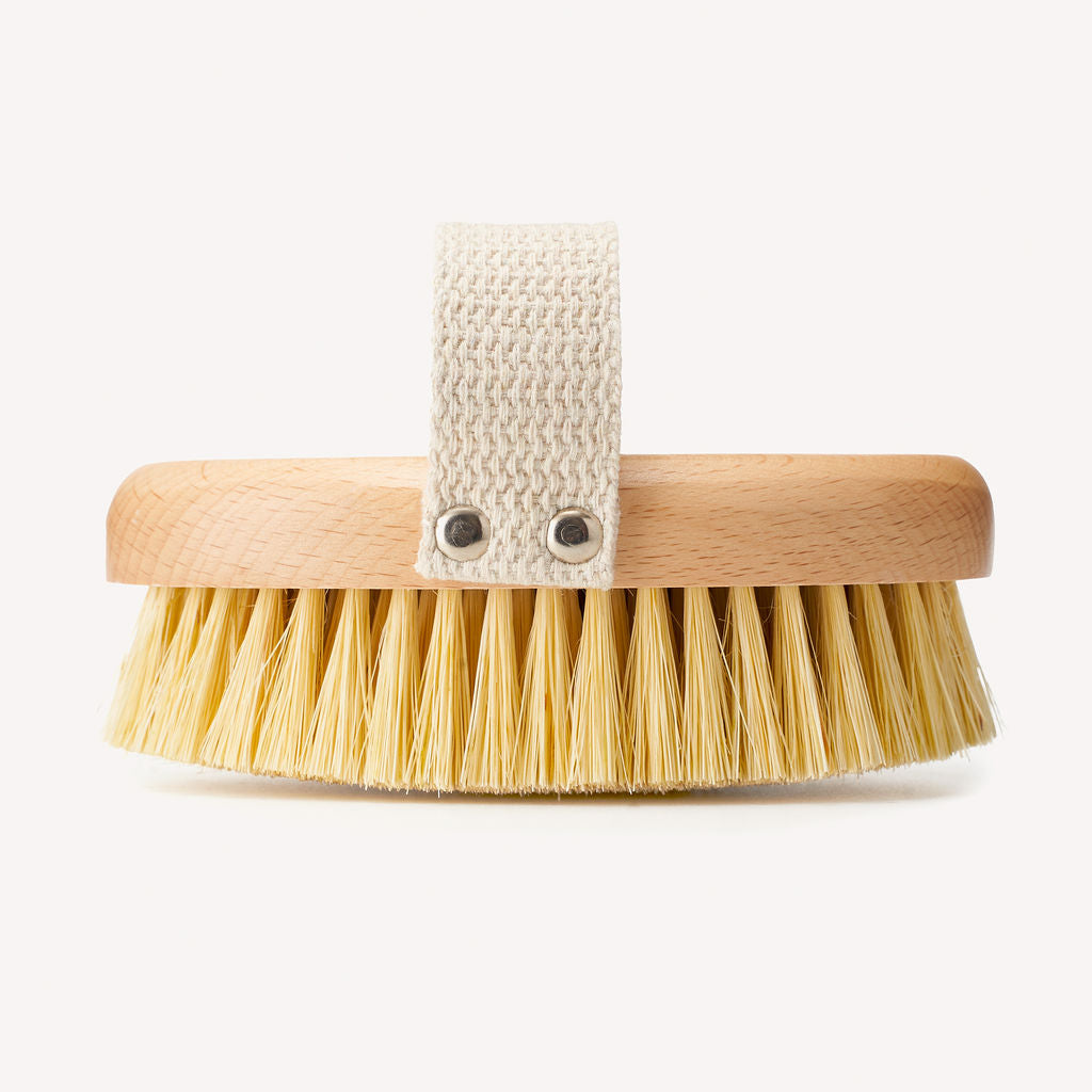 Natural Bristle Dry Body Brush
