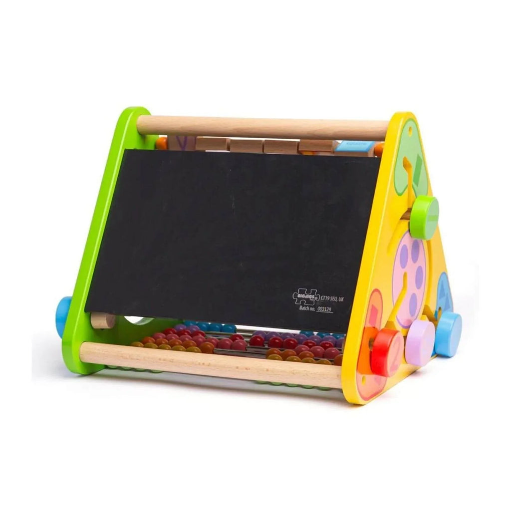 Triangular Wooden Activity Centre for Babies and Toddlers