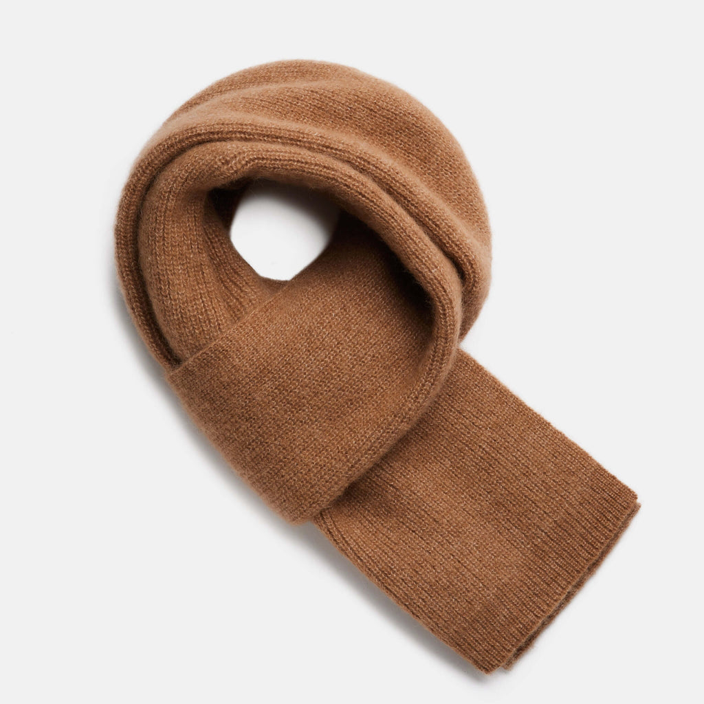 Light Fisherman’s Rib Scarf - Cozy Alpaca-Wool Blend by Alpaka at brixbailey.com