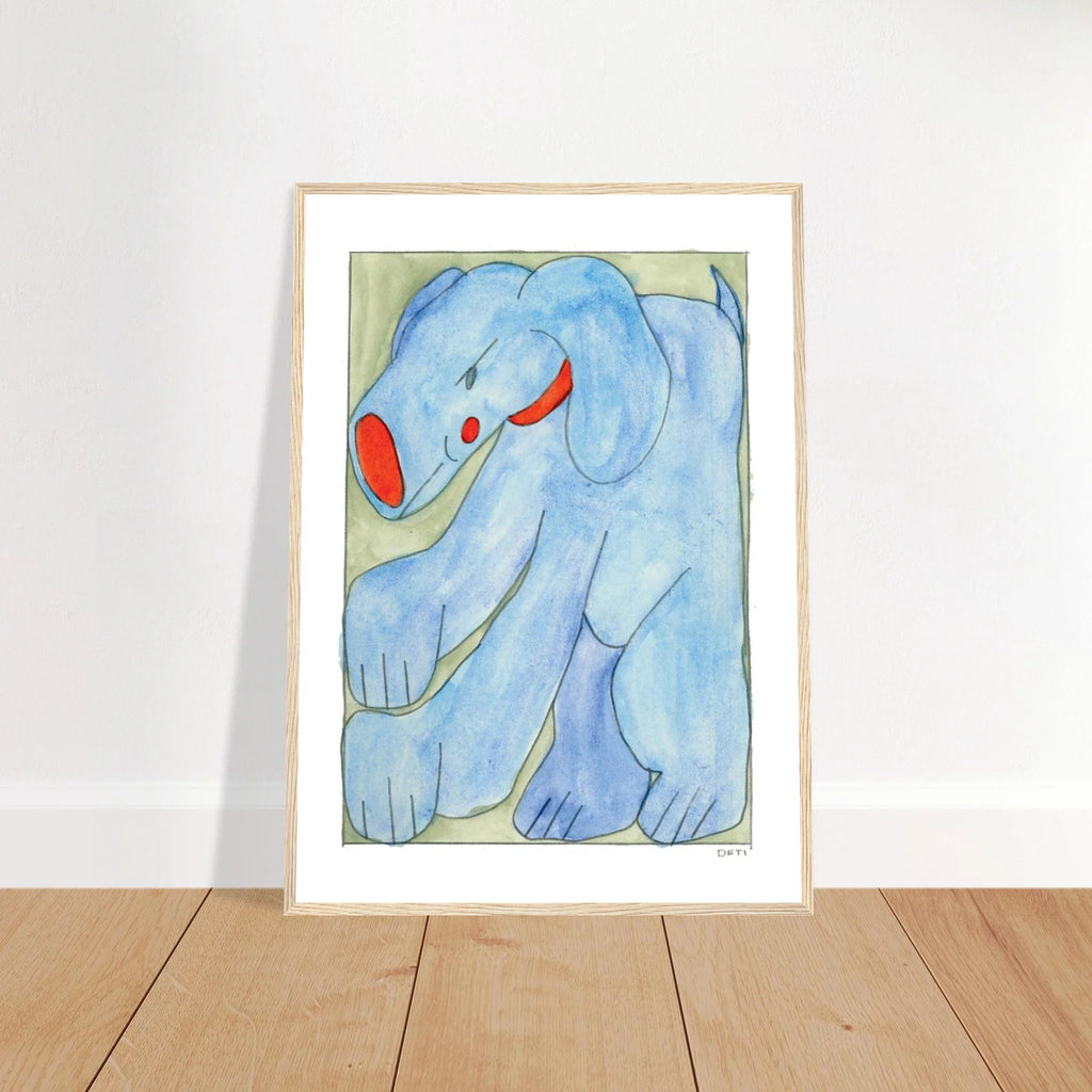 Boog 2 Mischief Framed Print by Hayley Deti
