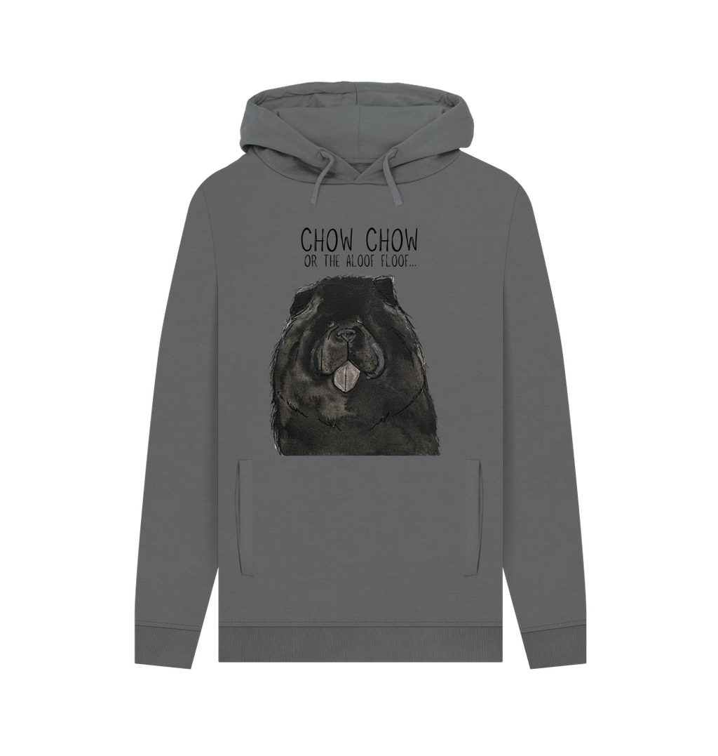 Black Chow Chow The Aloof Floof Men's Hoodie