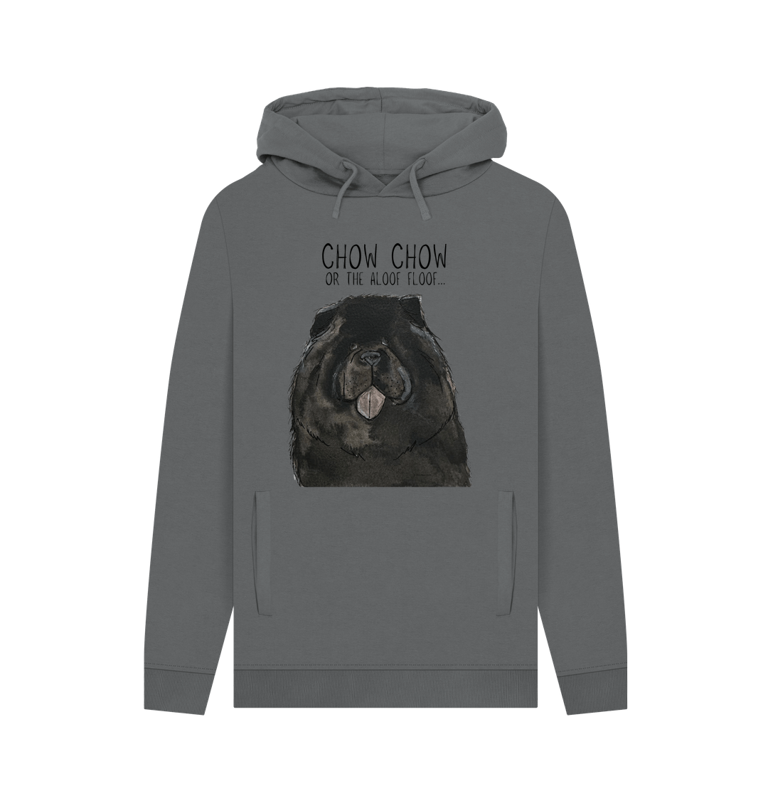 Black Chow Chow The Aloof Floof Men's Hoodie