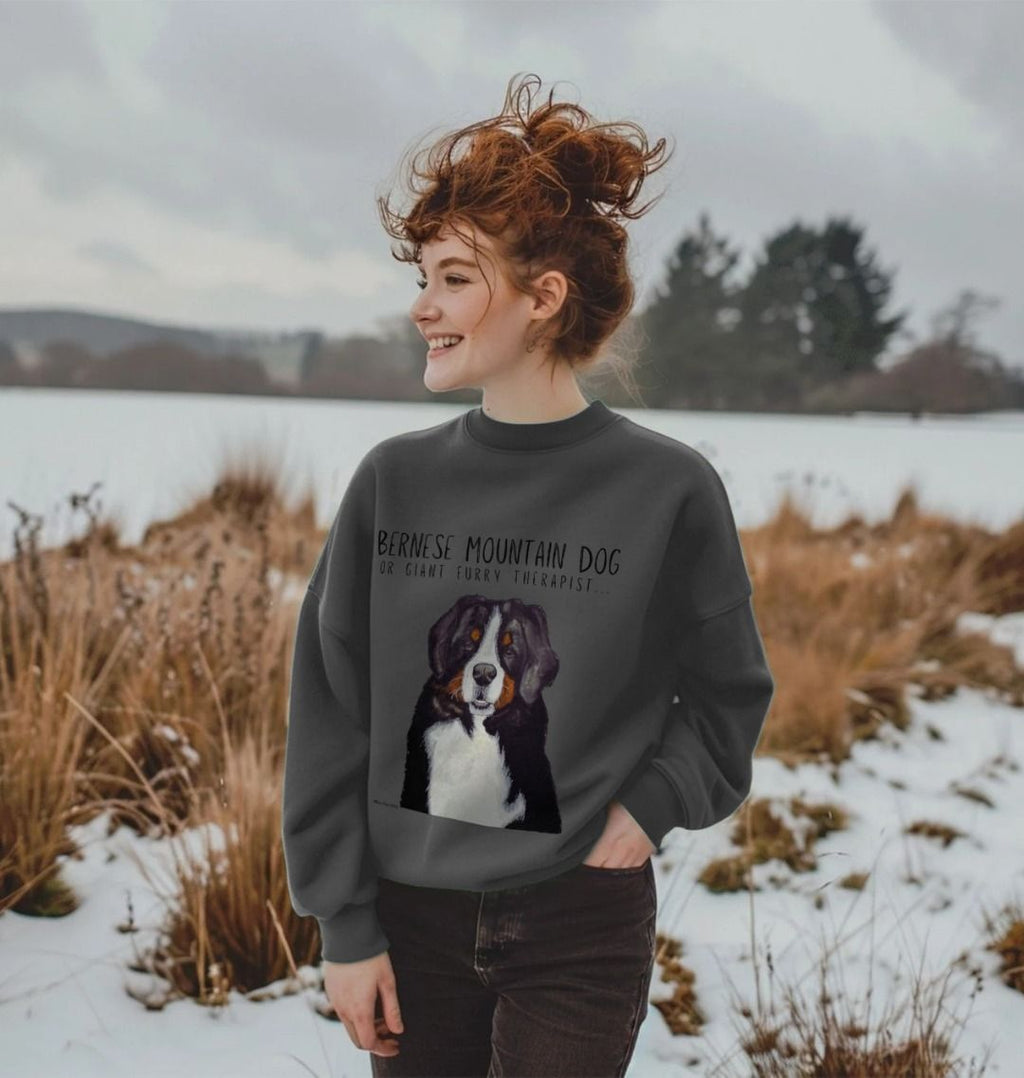 Oversized Cuddle Sweatshirt in Organic Cotton