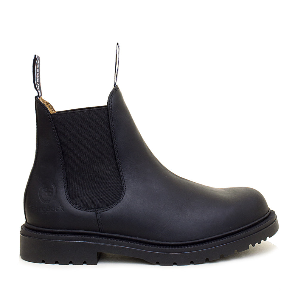 Steel Toe Cap Work Boots in Black