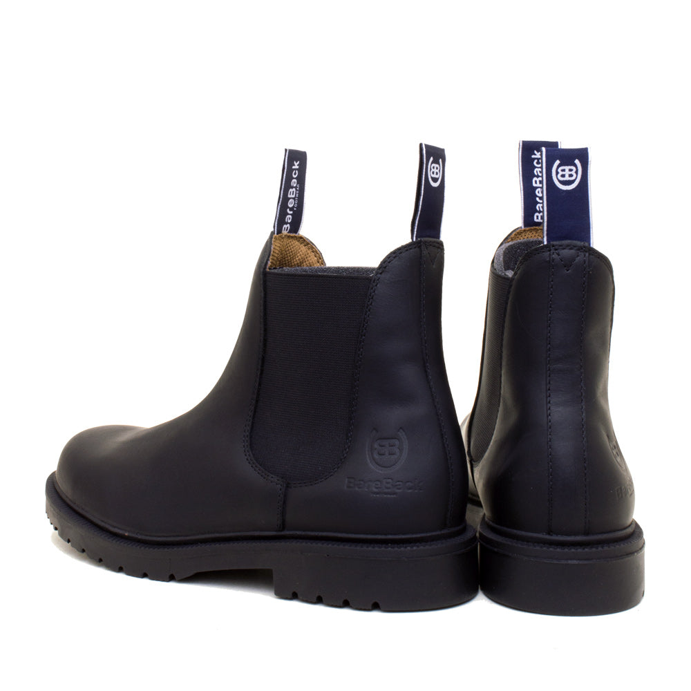 Steel Toe Cap Work Boots in Black