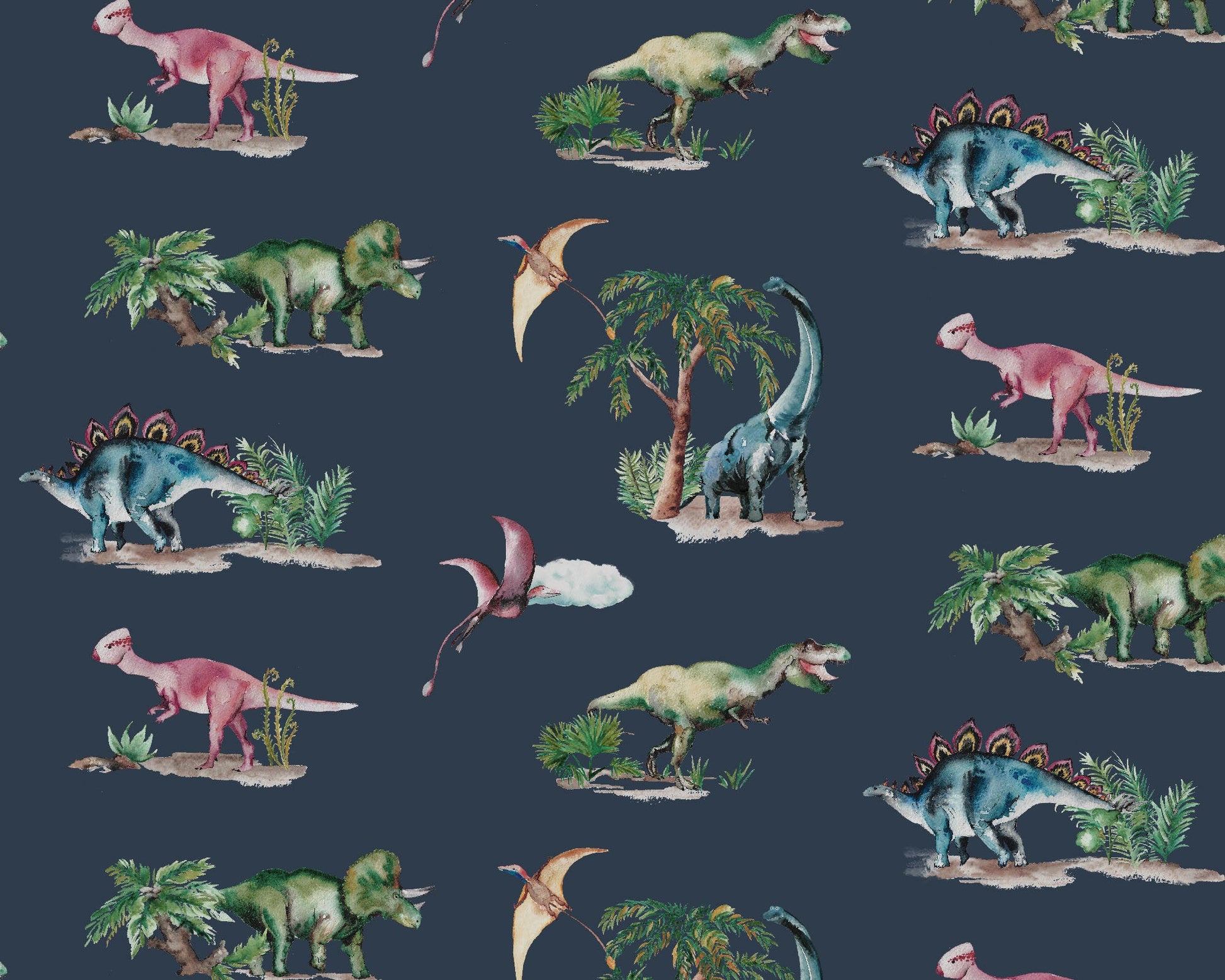 Dinosaurs Children's Wallpaper