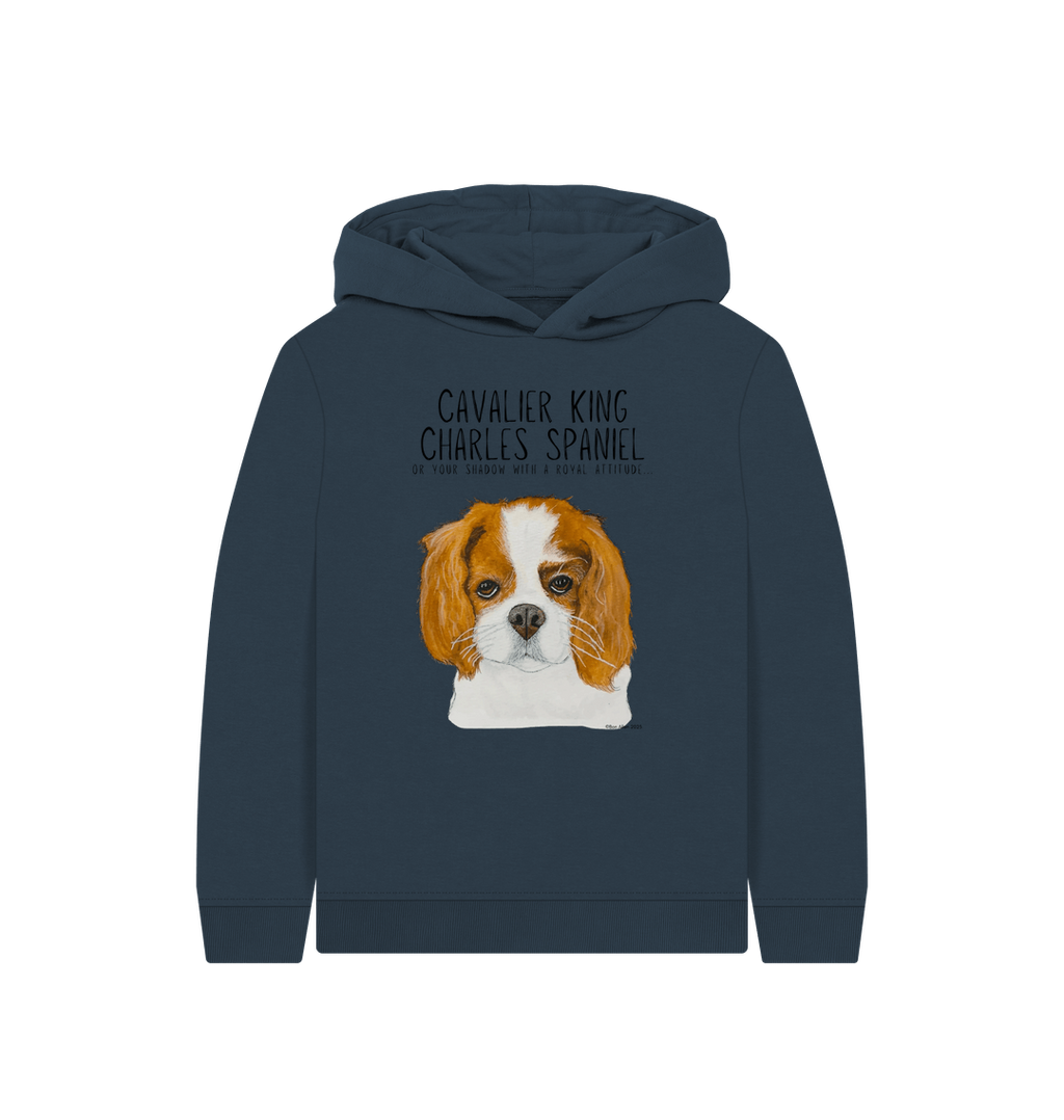 Cavalier King Charles Spaniel Organic Cotton Kids Hoodie