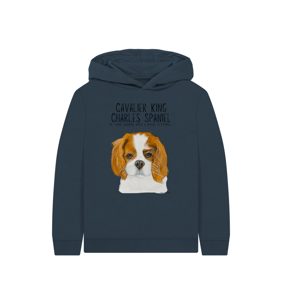 Cavalier King Charles Spaniel Organic Cotton Kids Hoodie