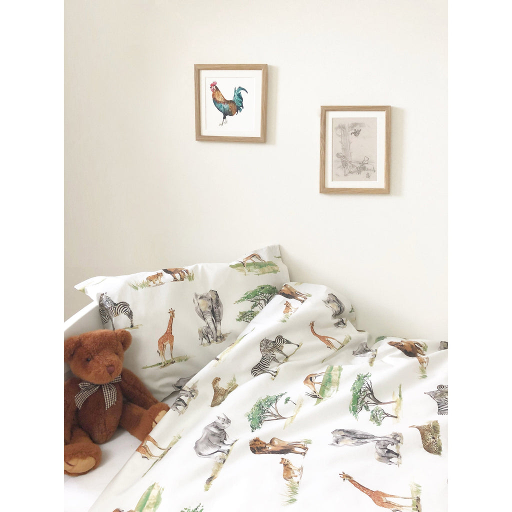 Safari Animals Children's Bedding Set