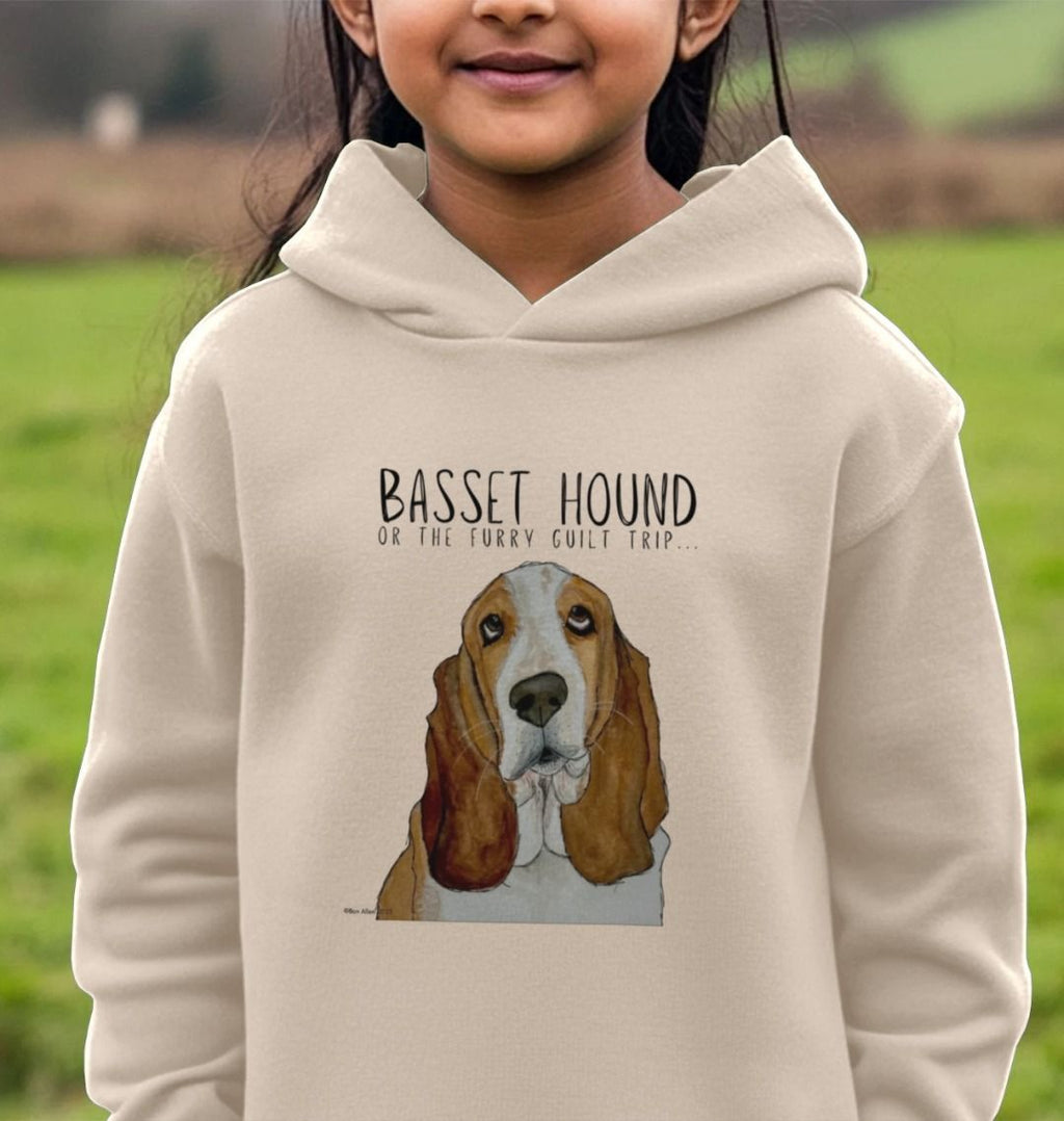 Basset Hound Child's Hoodie