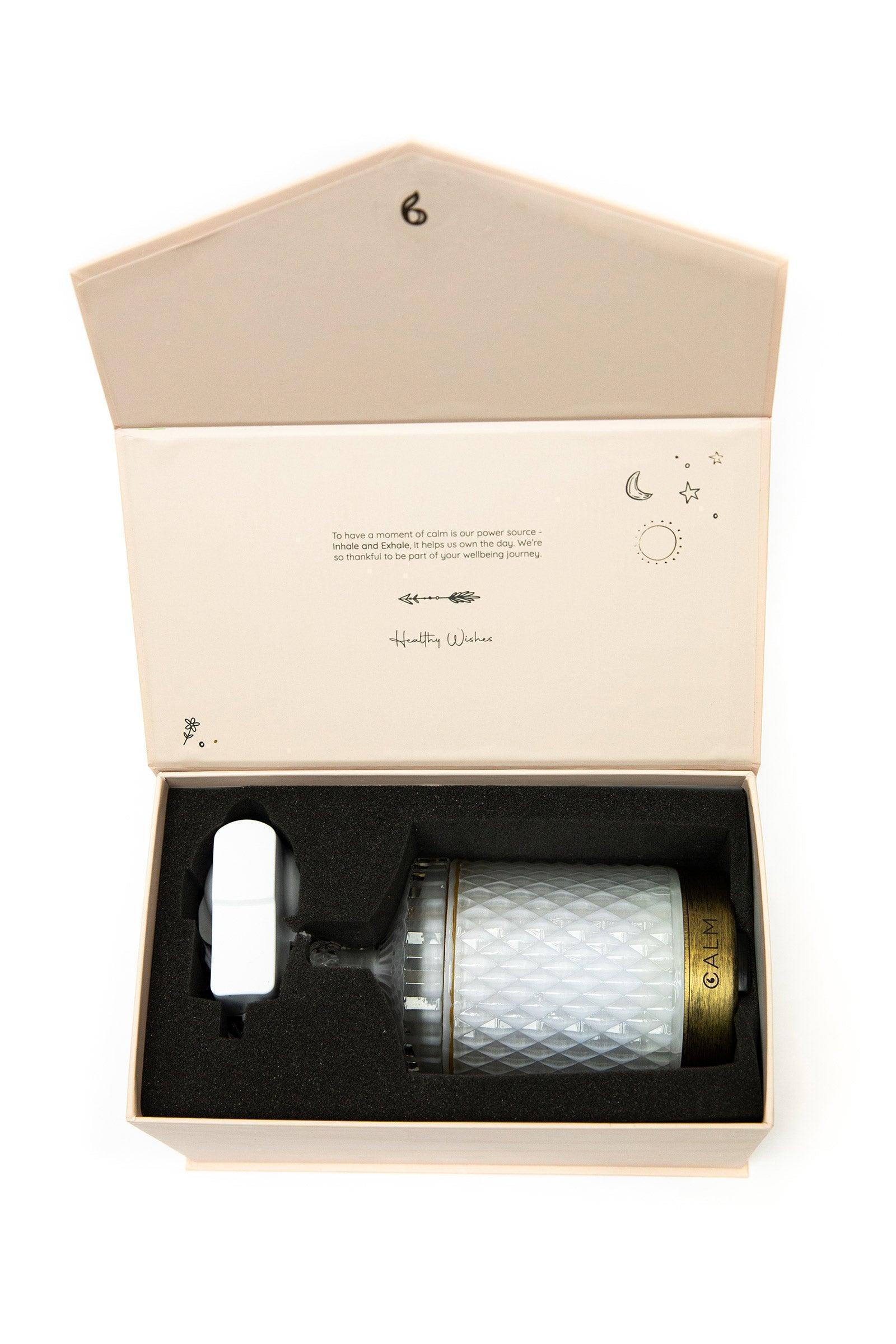 Aroma Diffuser with Rest Calm Essential Oil Blend