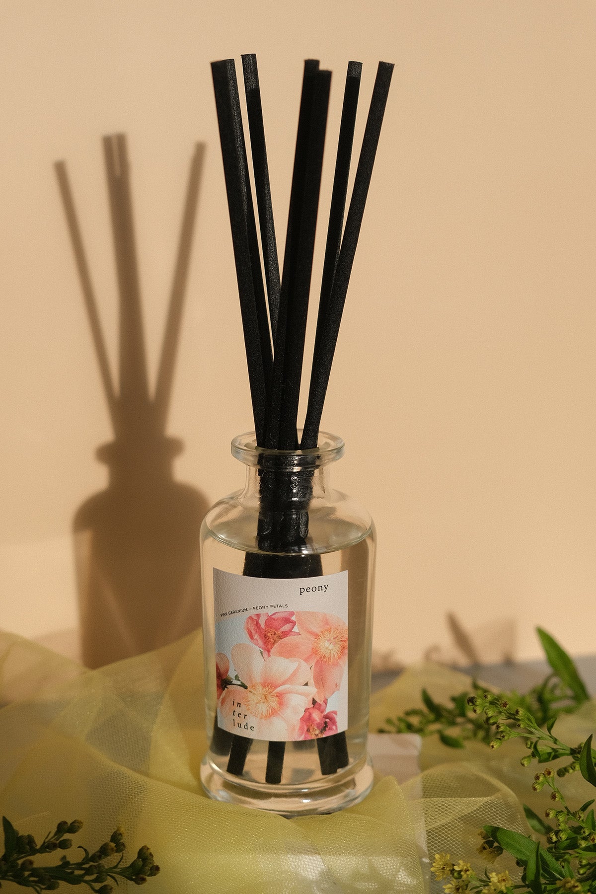 Floral Reed Diffuser with Natural Reeds