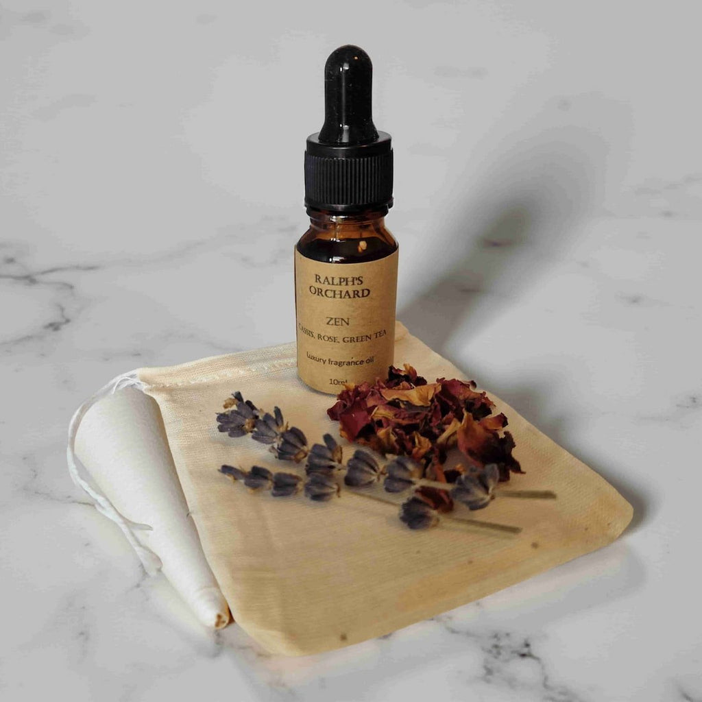 Natural Sachet Kit with Fragrance Oil