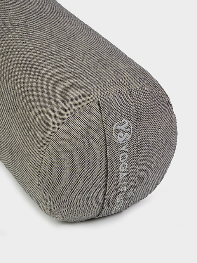 Organic Buckwheat Two Toned Meditation Bolster Cushion