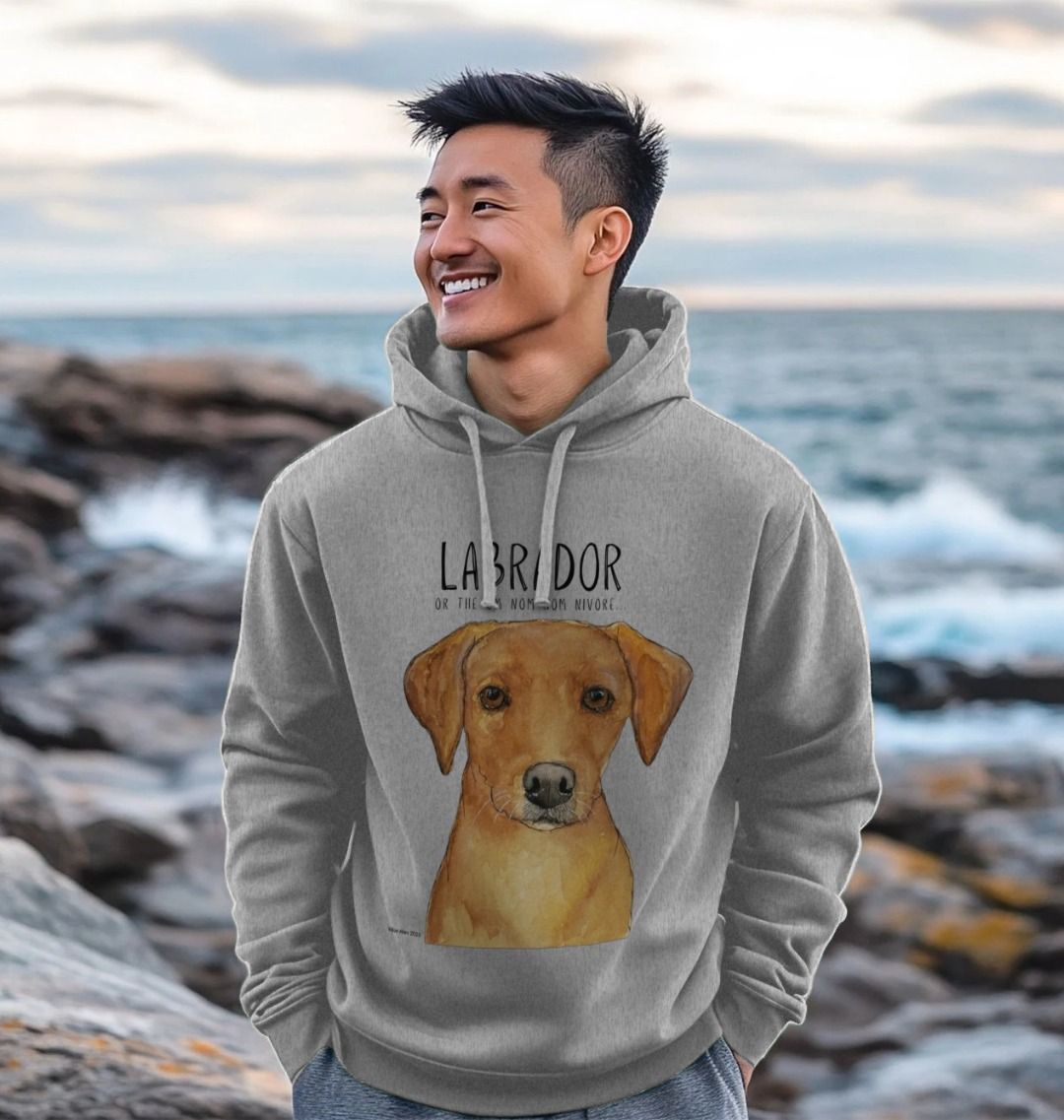 Fox Red Labrador Snack Sensei Organic Cotton Hoodie