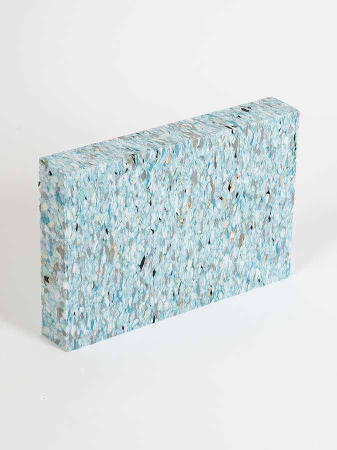 Recycled Chip Foam Yoga Block 40 x 30 x 5cm