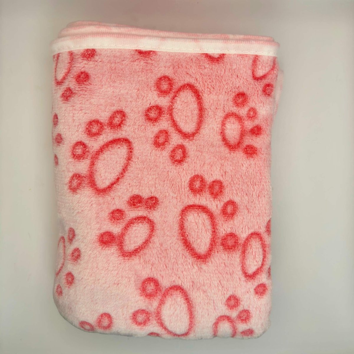 Pink Paws Dog Blanket