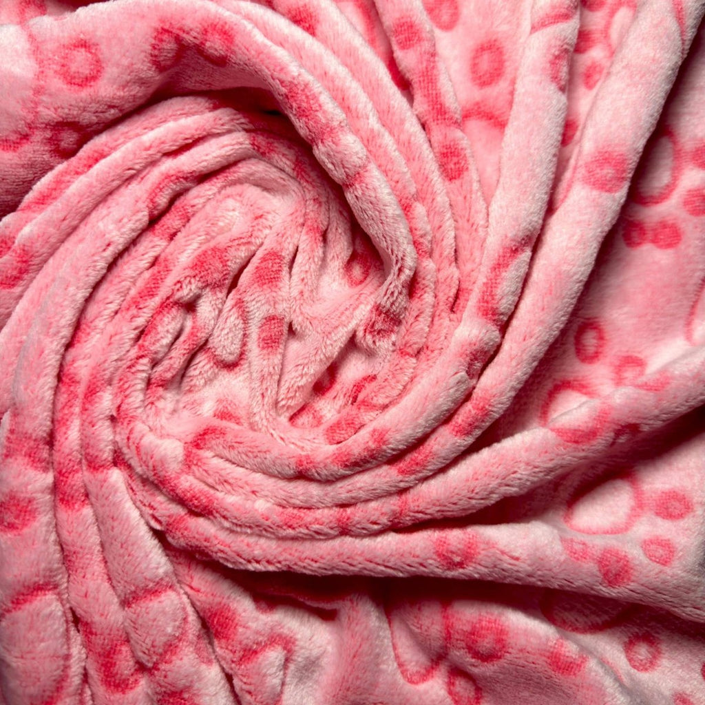 Pink Paws Dog Blanket
