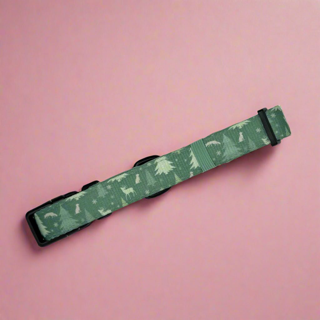 Evergreen Trails Dog Collar