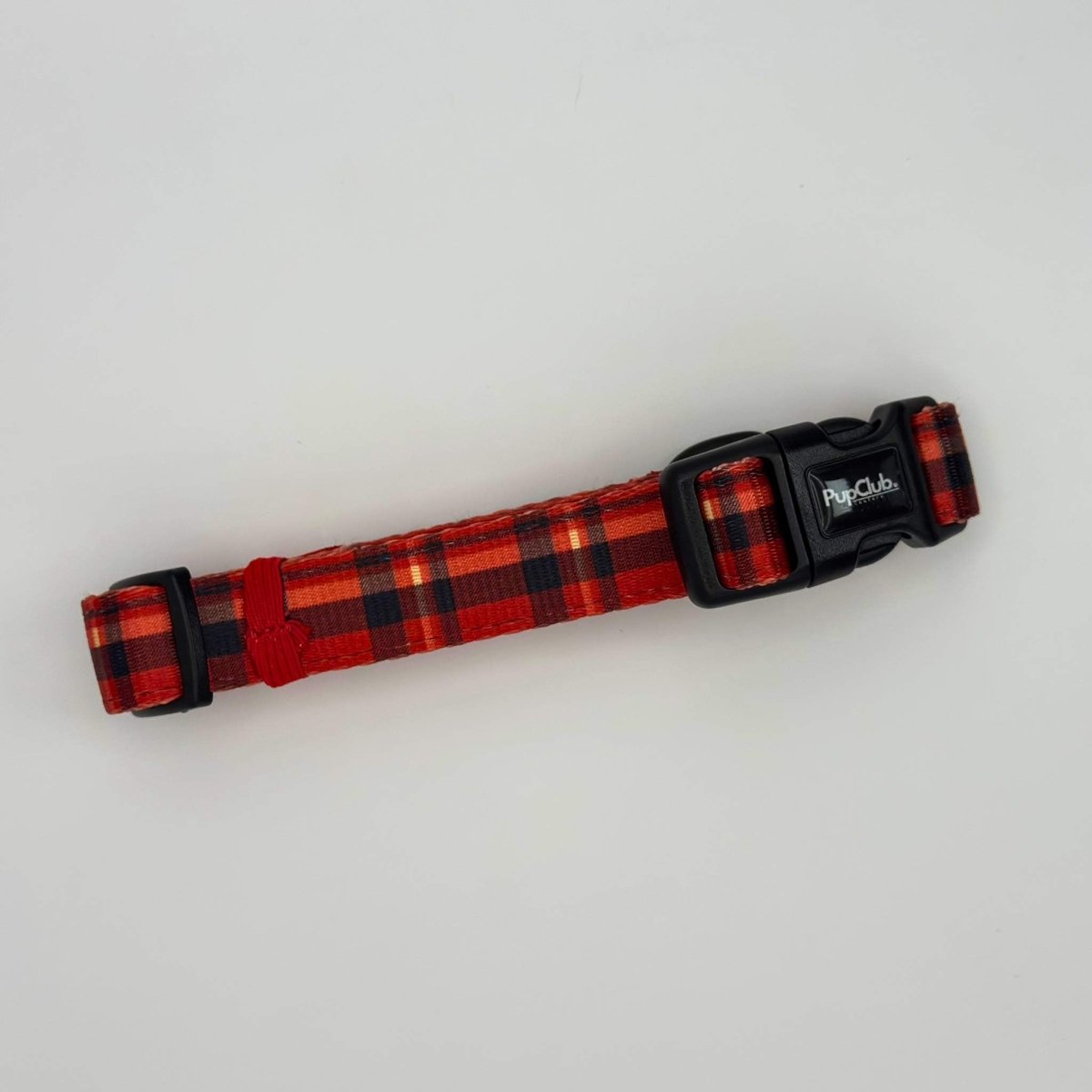 Red Tartan Dog Collar