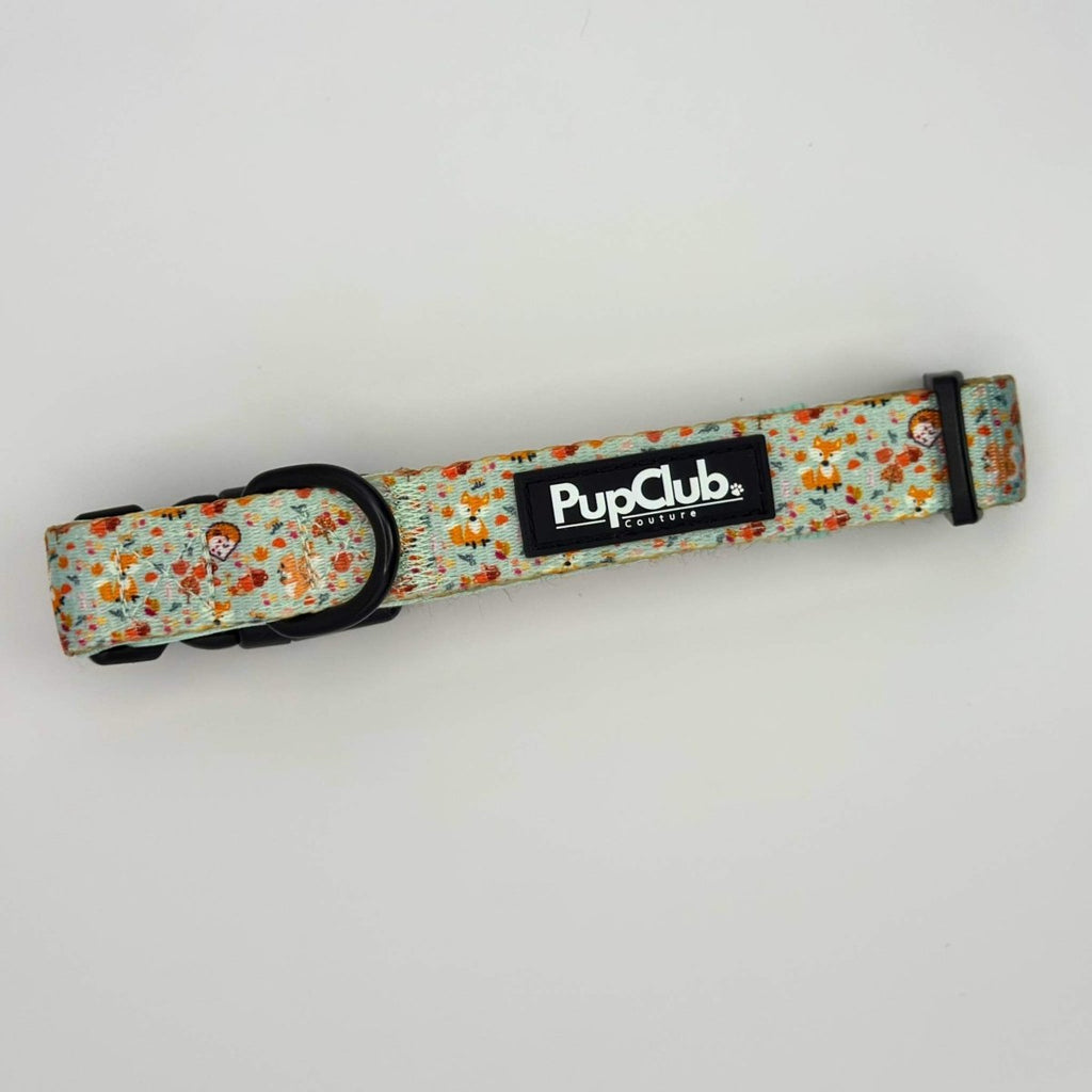 Woodland Friends Dog Collar