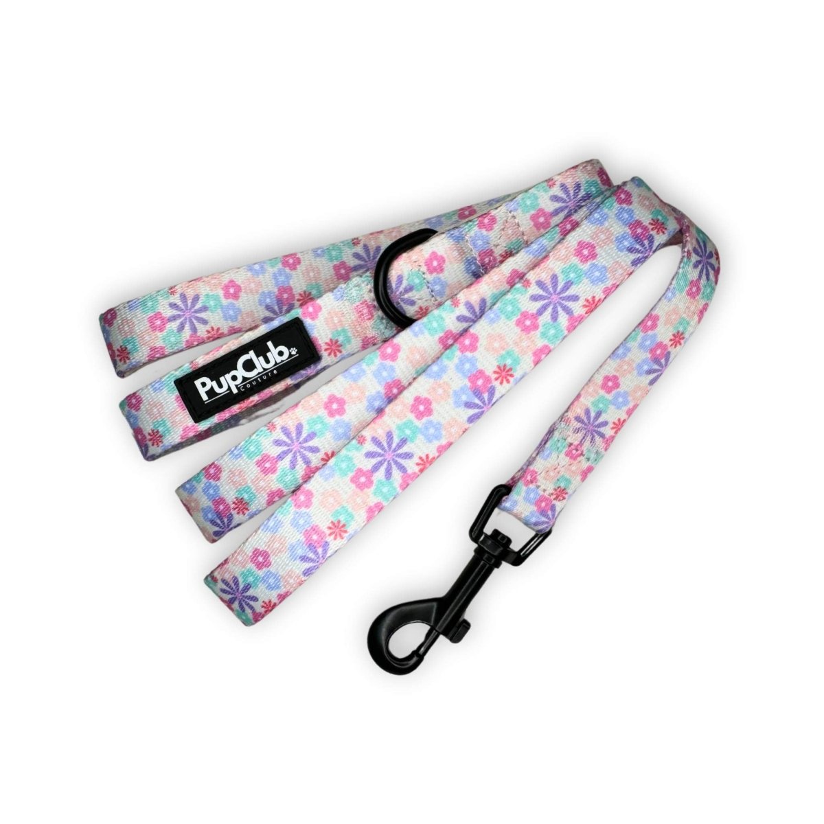 Pretty Petals Dog Lead with Padded Handle