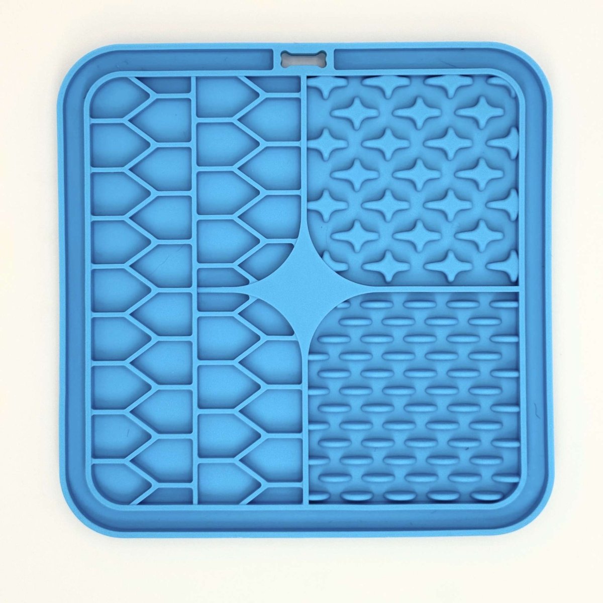Blue Silicone Dog Lick Mat