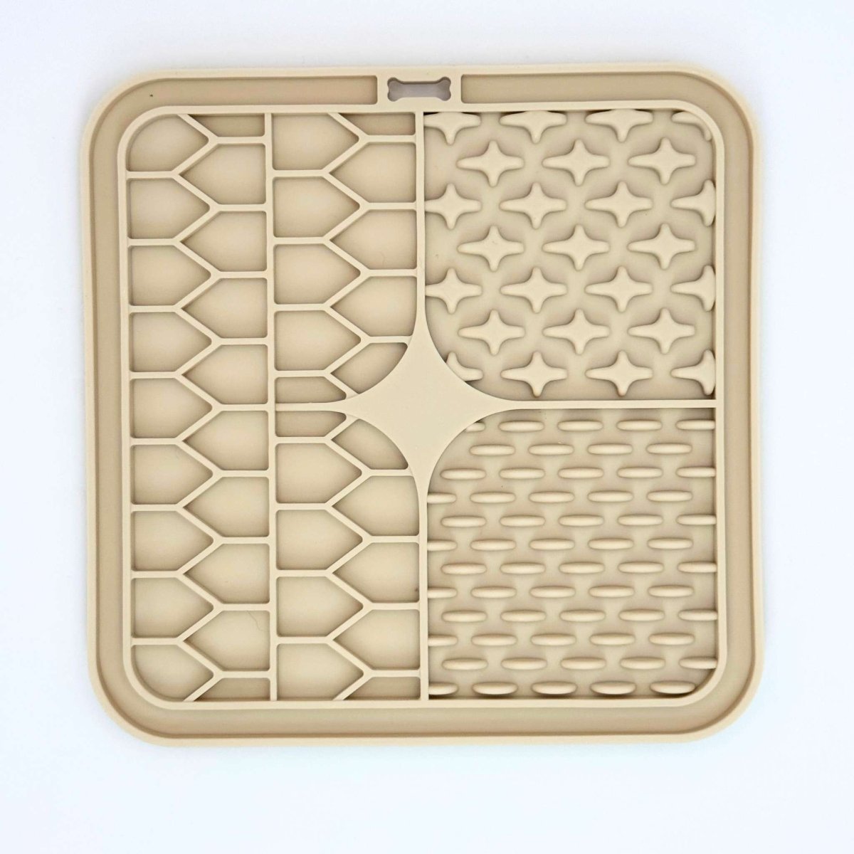 Cream Lick Mat for Dogs