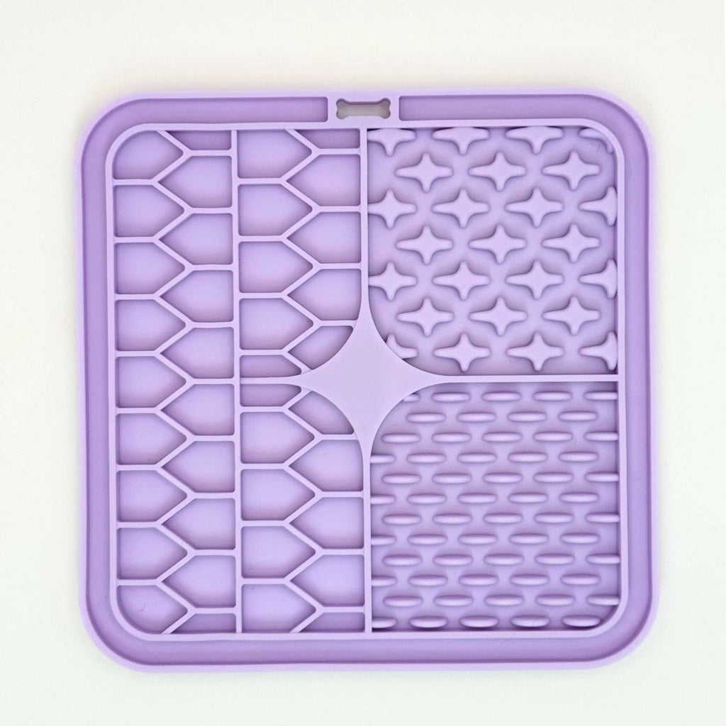 Lilac Lick Mat for Dogs