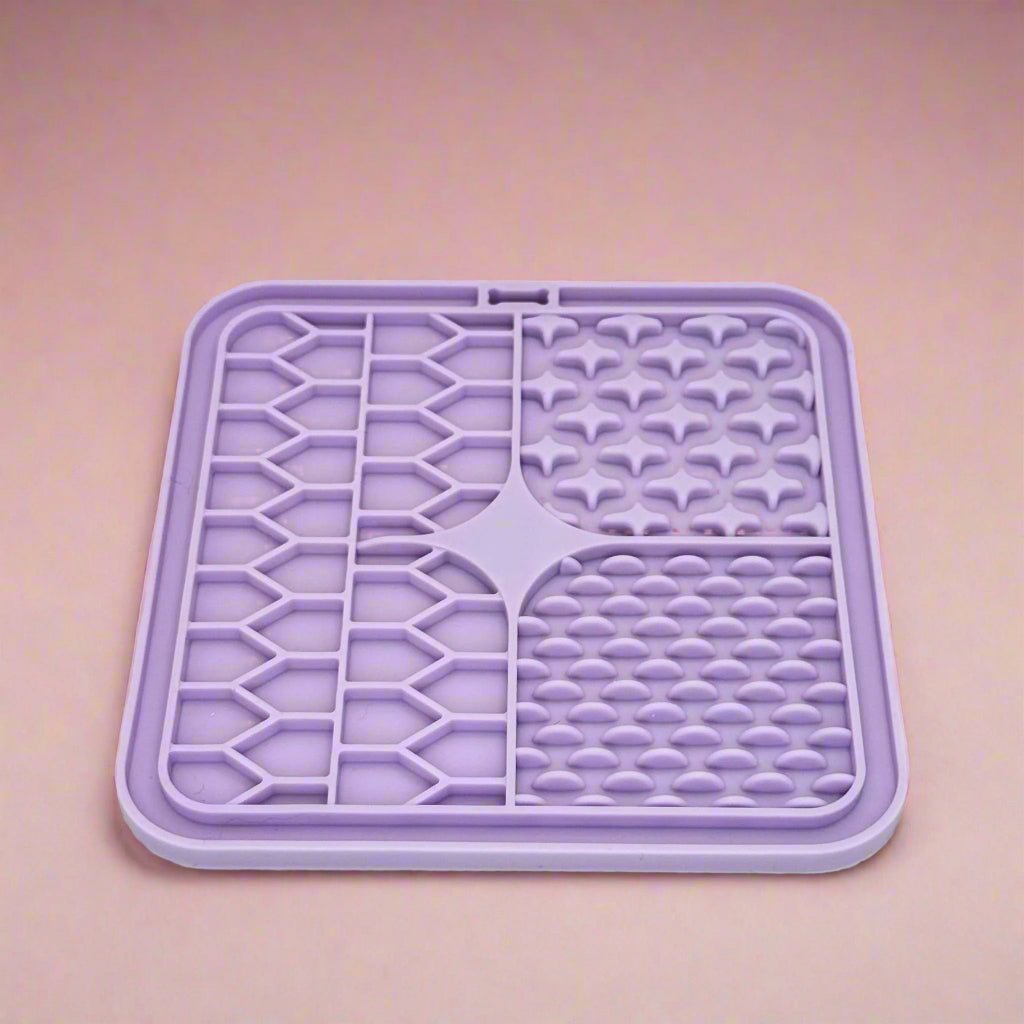 Lilac Lick Mat for Dogs
