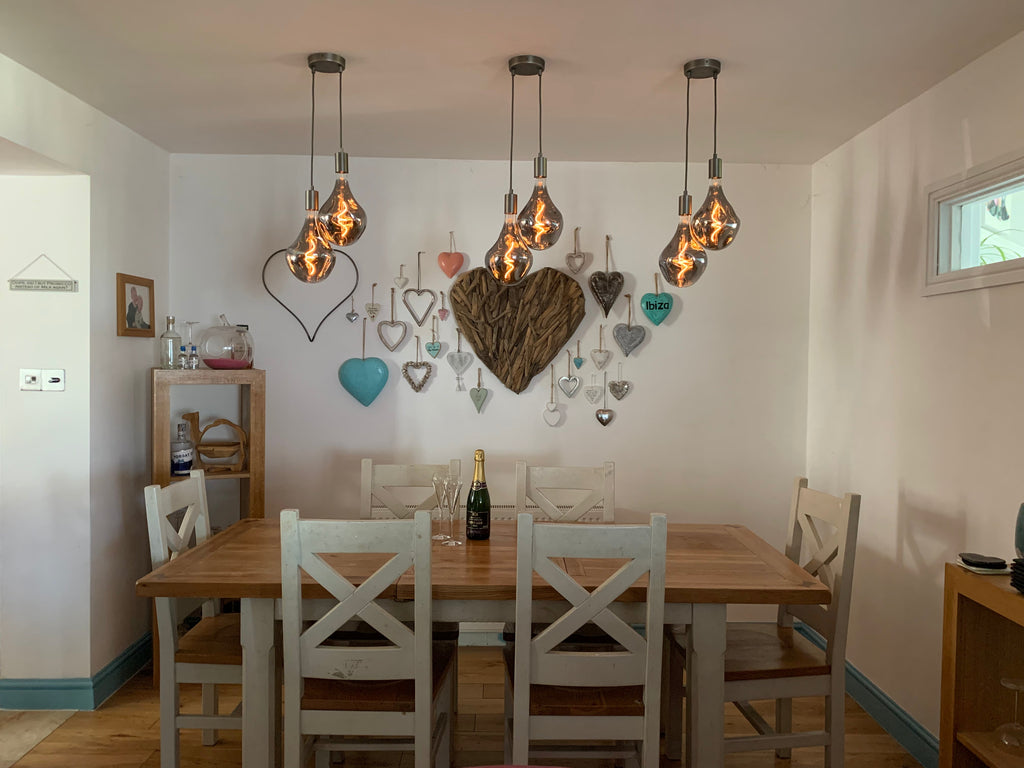Double Cluster Pendant Light
