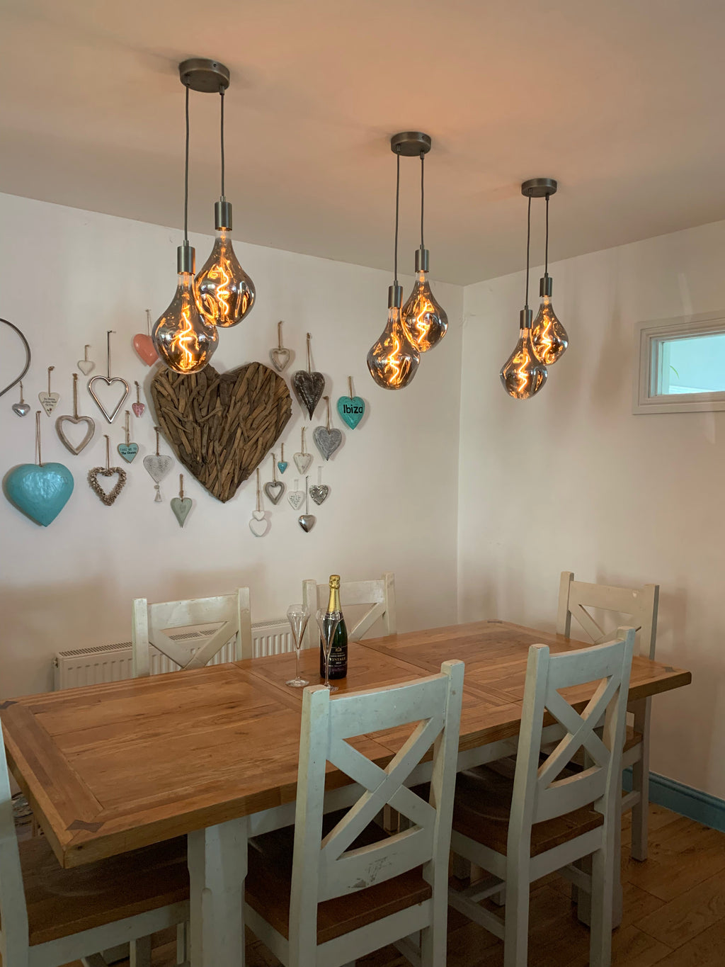 Double Cluster Pendant Light