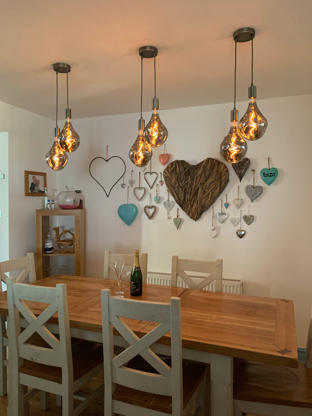 Double Cluster Pendant Light
