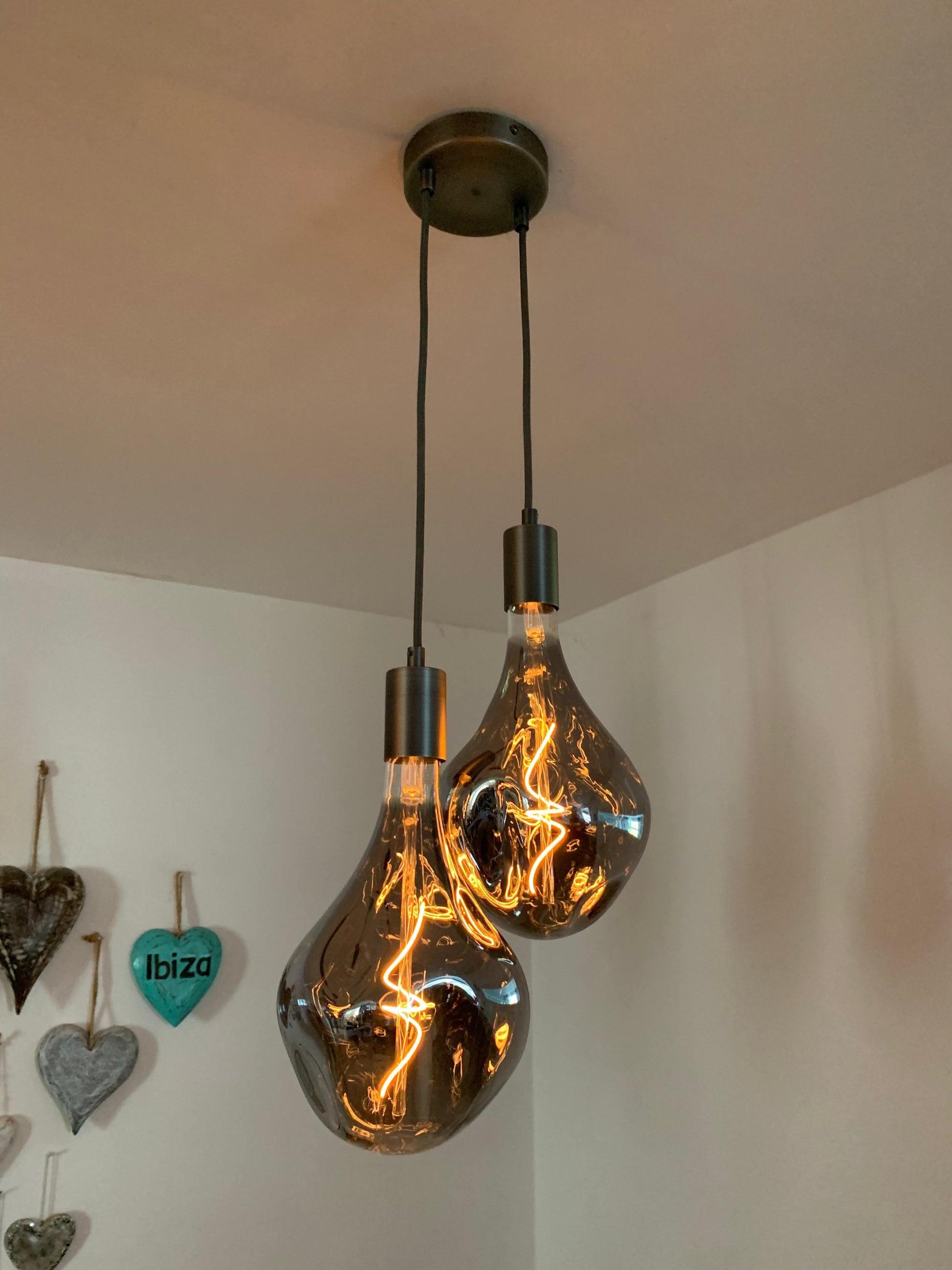 Double Cluster Pendant Light