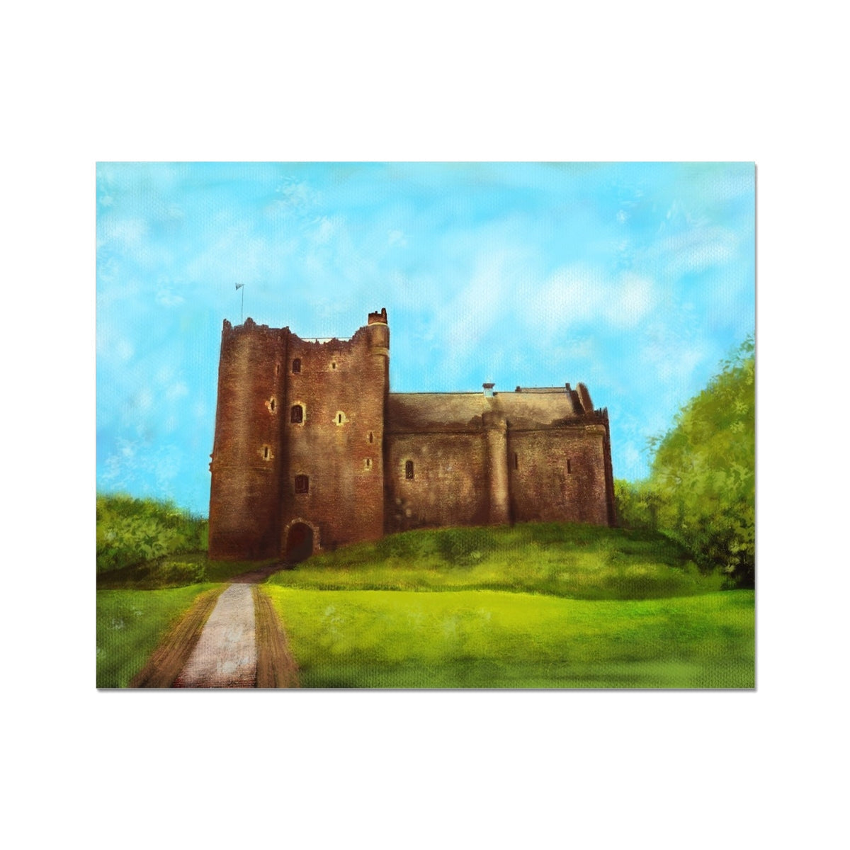 Doune Castle Artist Proof Collector Print Signed and Hand Numbered