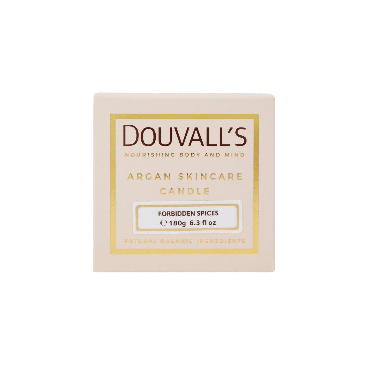 Organic Argan Massage Candle Forbidden Spices 180g