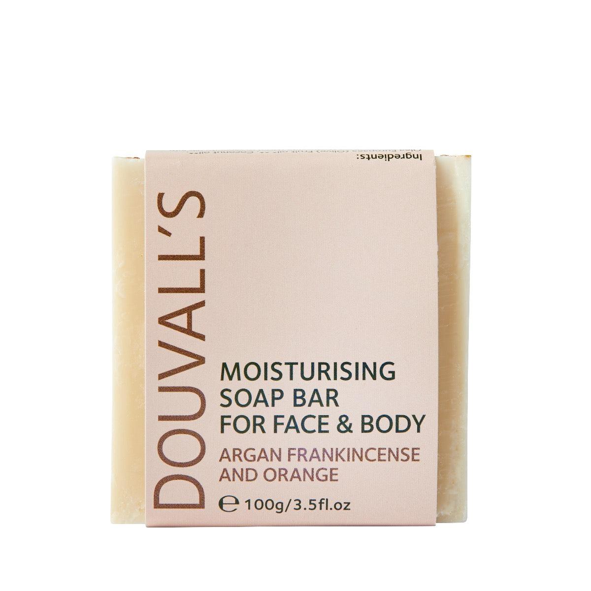 Organic Argan Frankincense and Orange Soap 100g