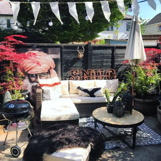 Metal Carnival Letters 5 inch and 12 inch Coloured