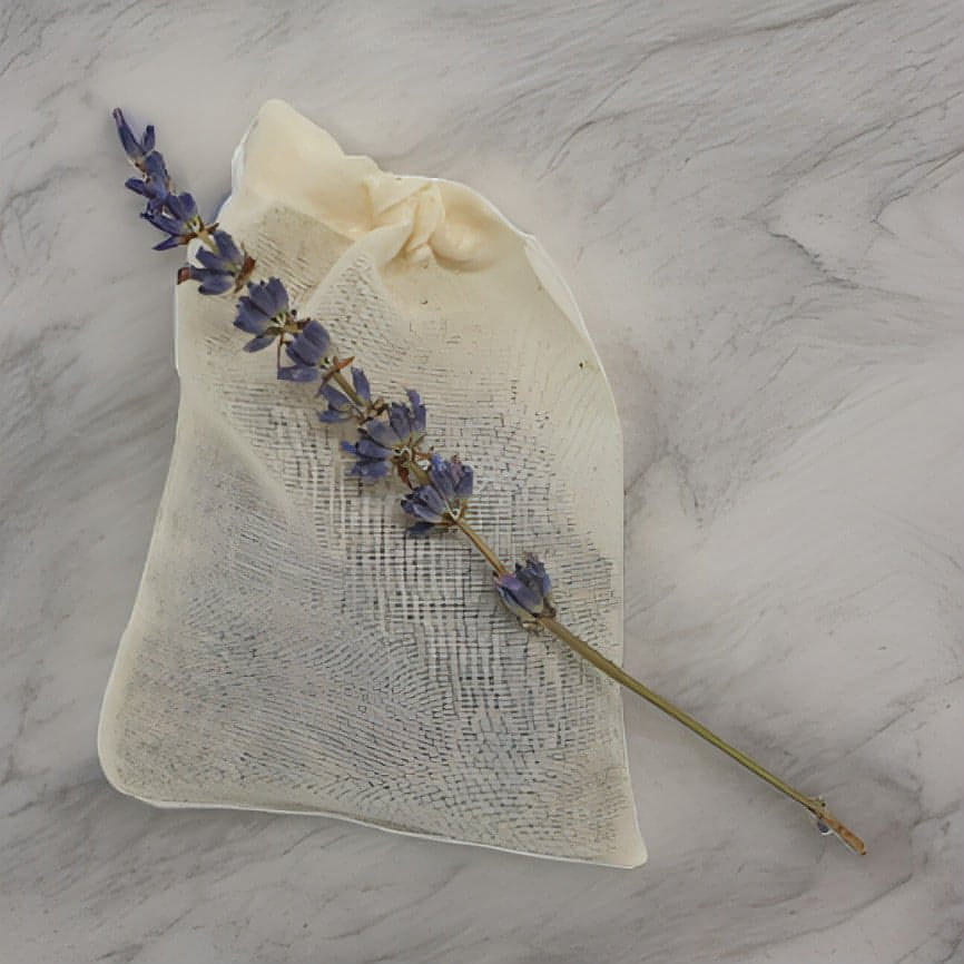 Lavender Moth Repellent Sachet with Mineral Salts