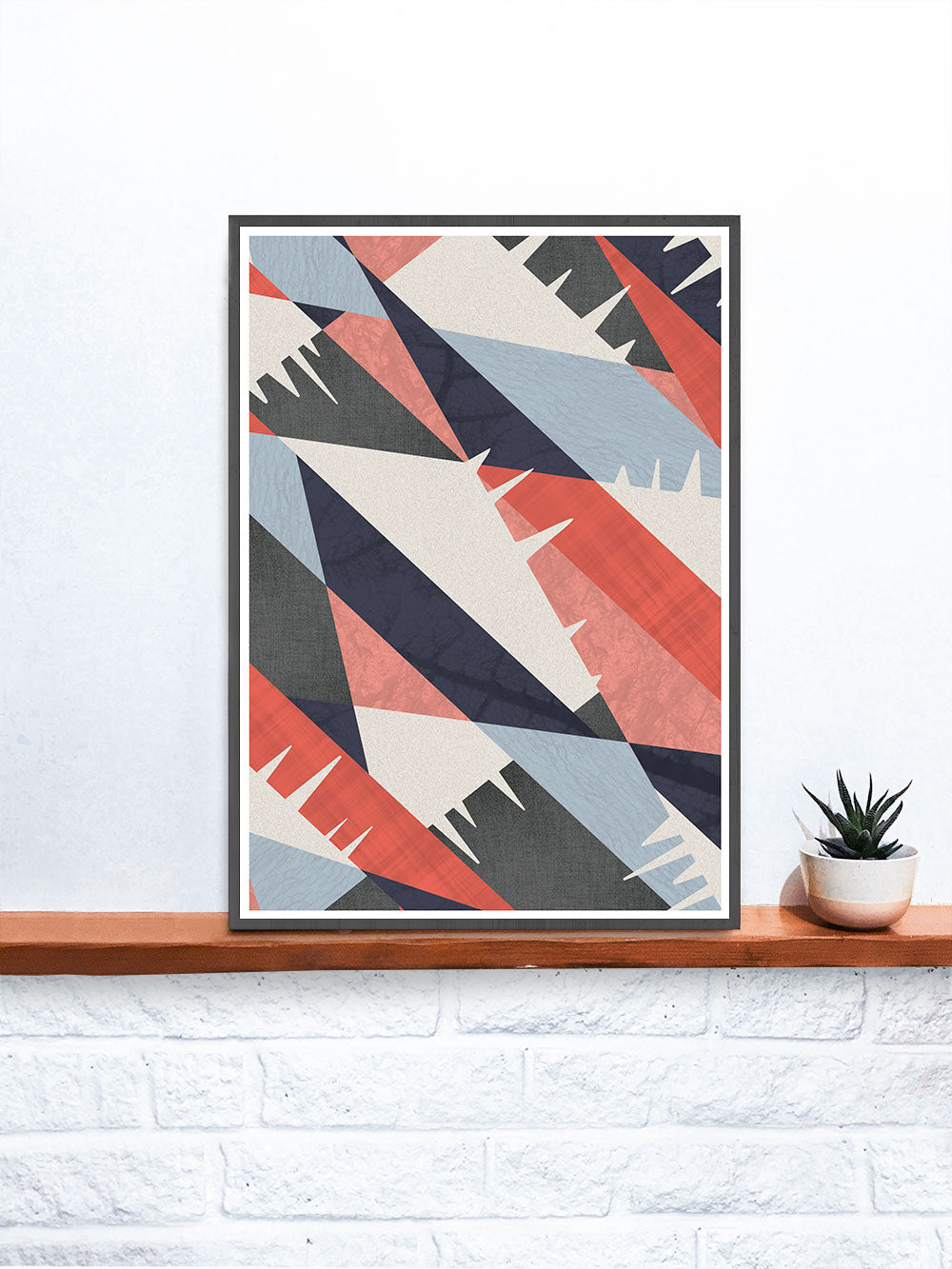 Drips Abstract Print Pattern