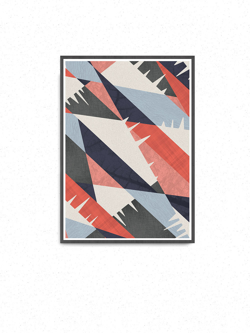 Drips Abstract Print Pattern