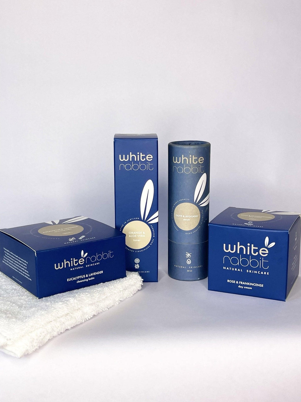Dry Skin Recovery Bundle with Cleanser, Toner, Day Cream and Serum