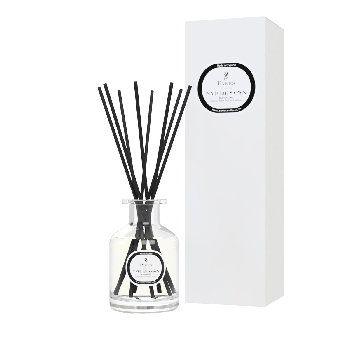 Rejuvenating 100ml Reed Diffuser with Natural Citrus and Rose