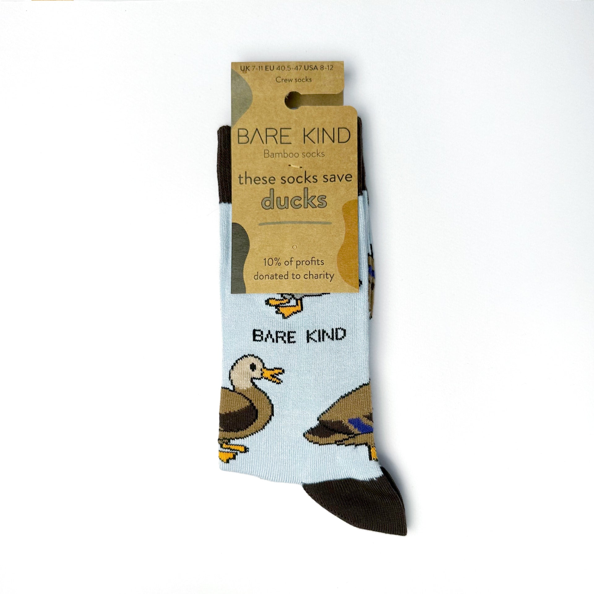 Bamboo Socks with Duck Design
