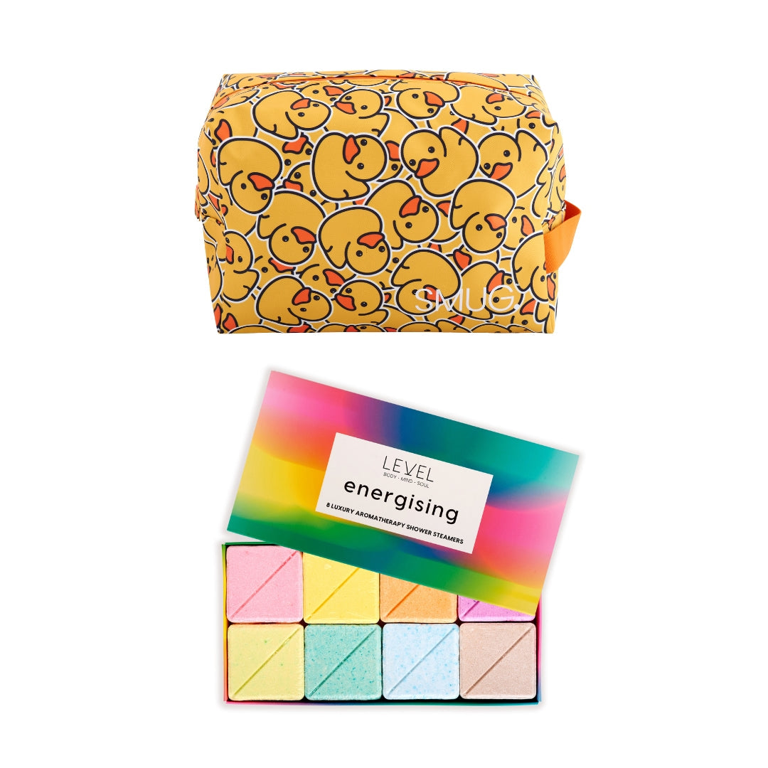 Wake Up Wash Bag Set in Various Prints