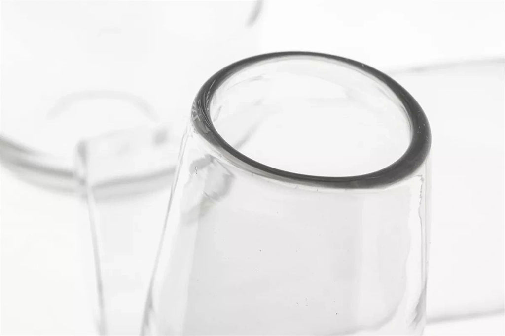 Robert Clear Glass Vase